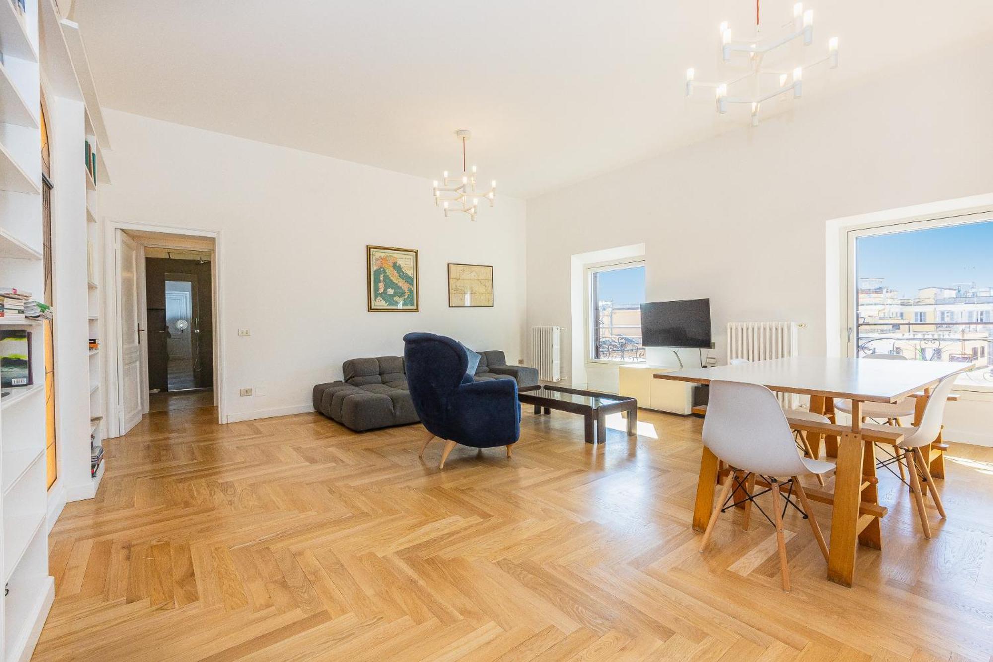 Giulio Cesare Penthouse Rental In Rom Eksteriør billede